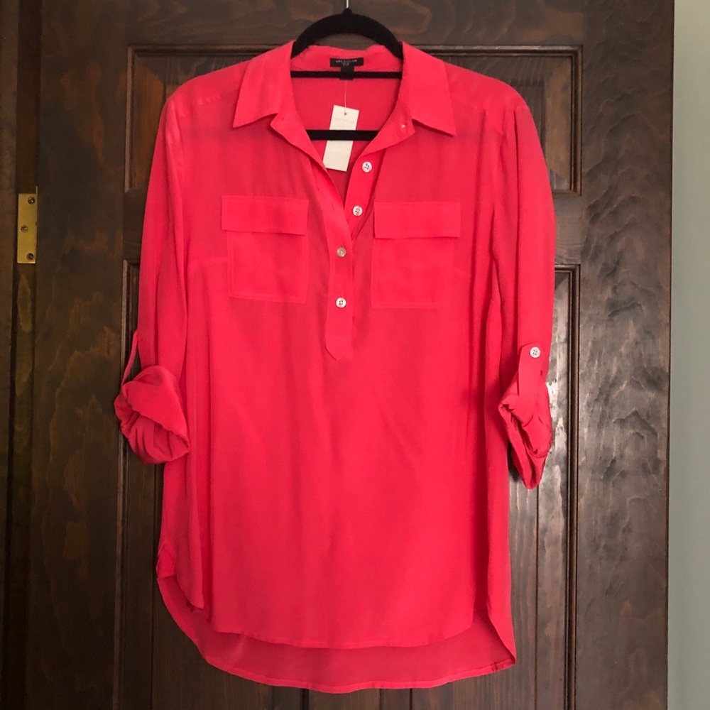 Ann Taylor Silk Shirt